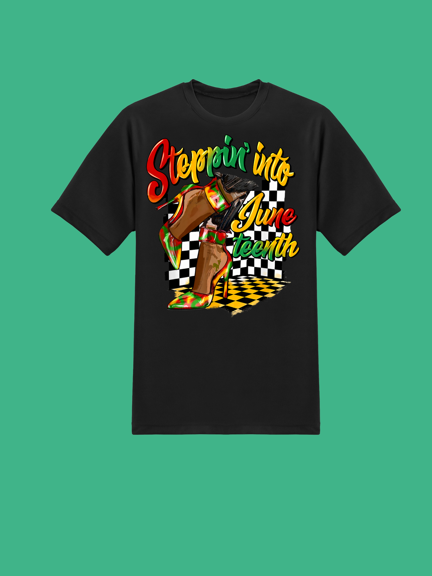 Steppin Into Juneteenth shirt
