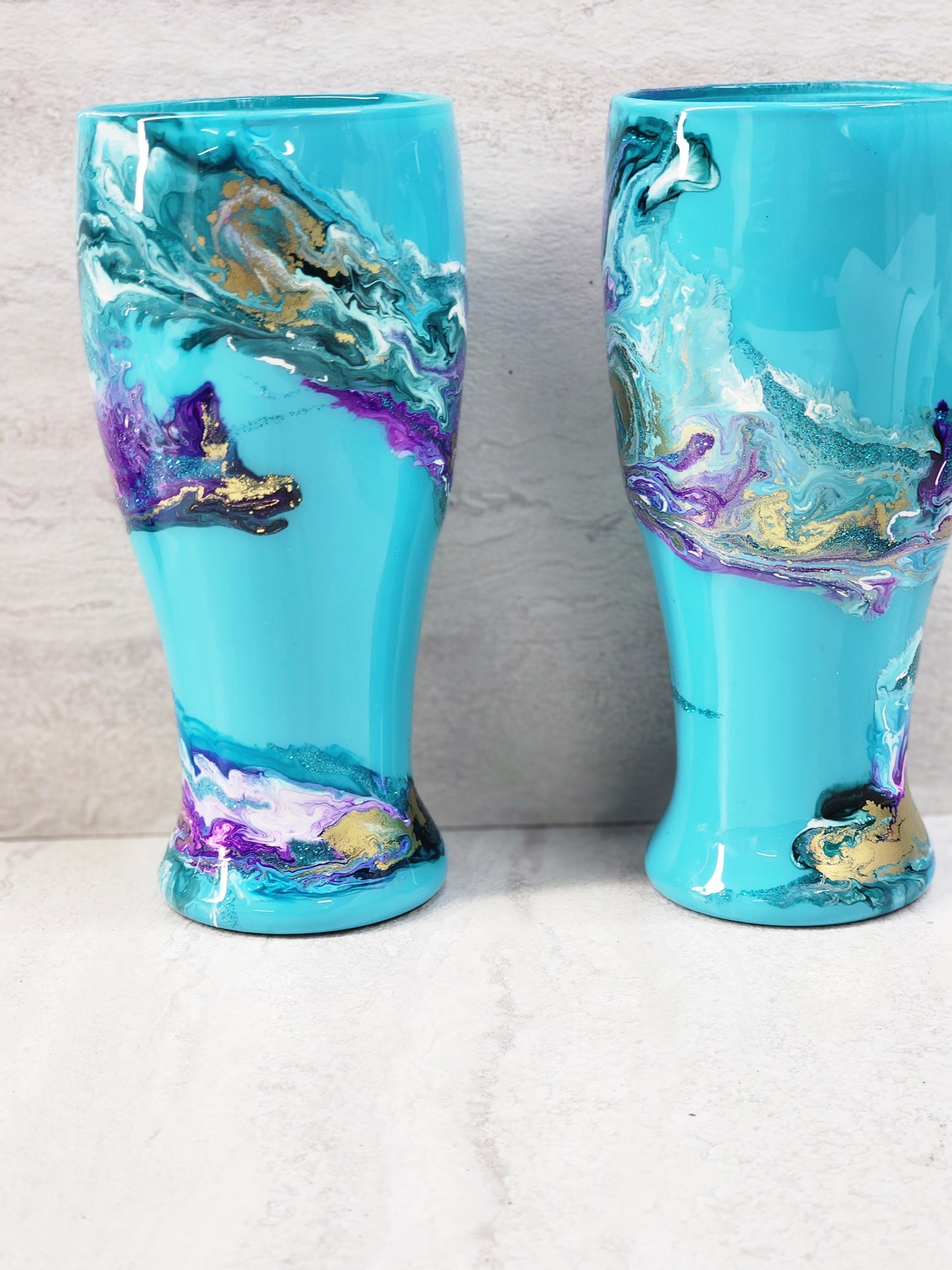 Set of drinking glasses