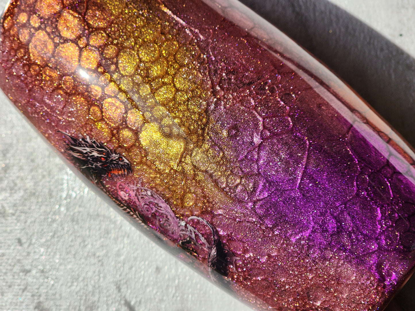 25 Ounce Drinking Tumbler with straw.