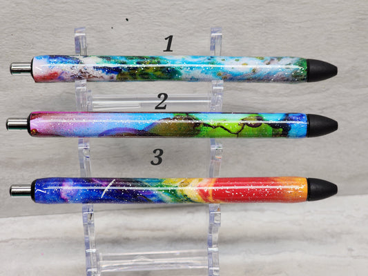 Water color custom gel pen