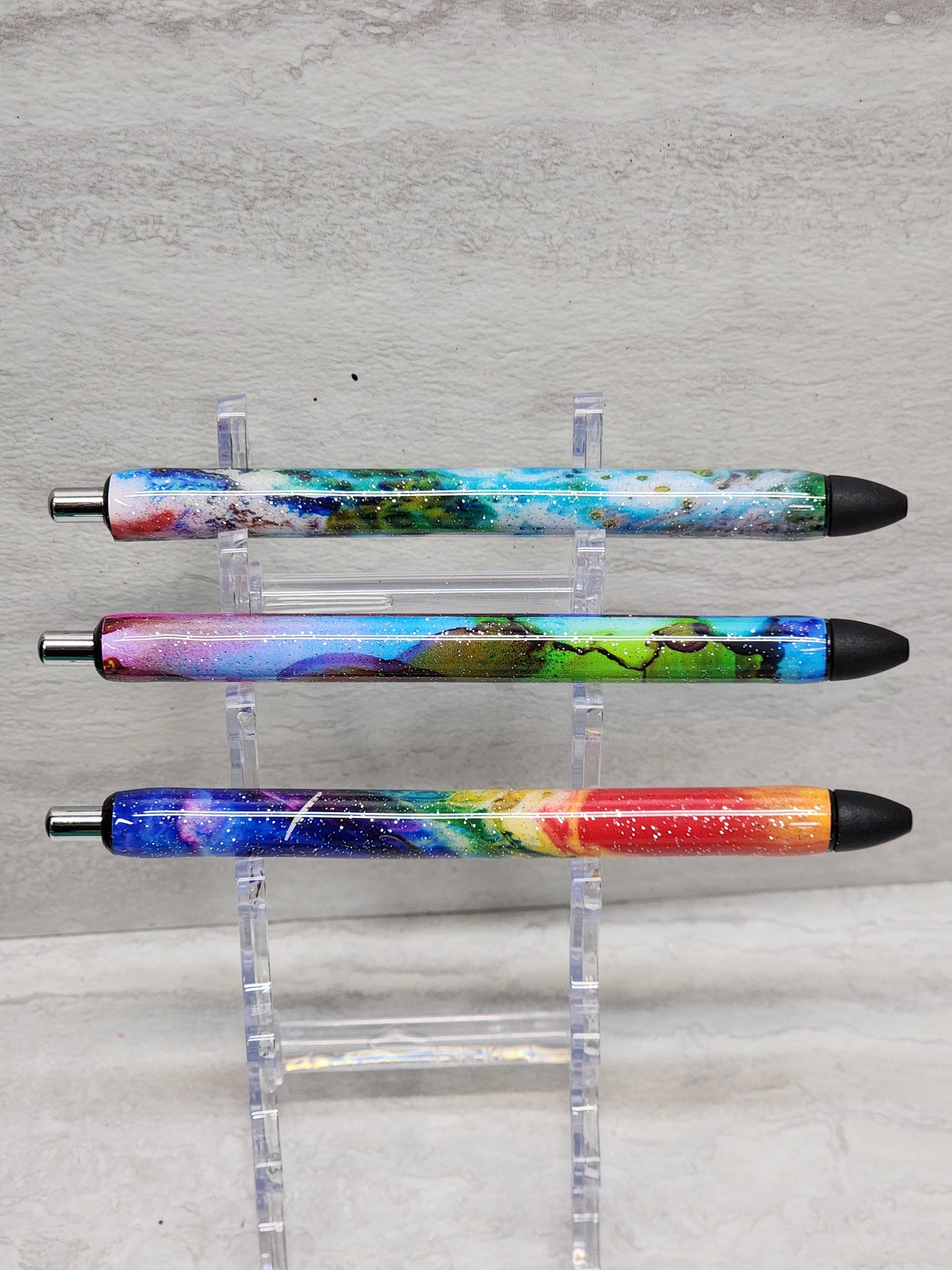 Water color custom gel pen