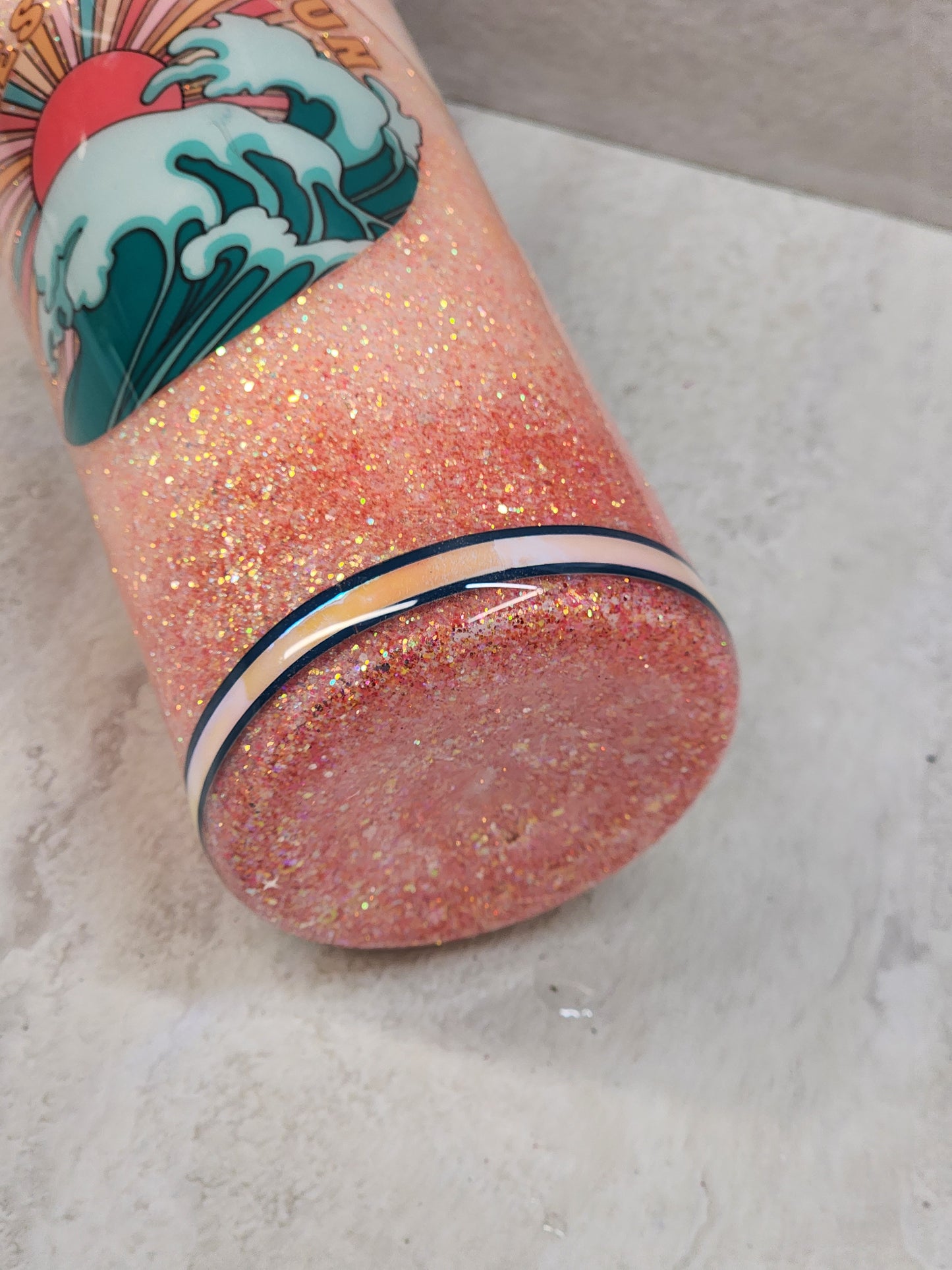 20 Ounce Glitter Ombre Tumbler