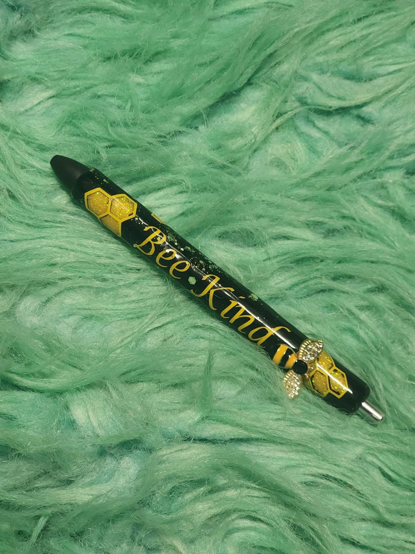 Peekaboo and Glitter Bee Pens